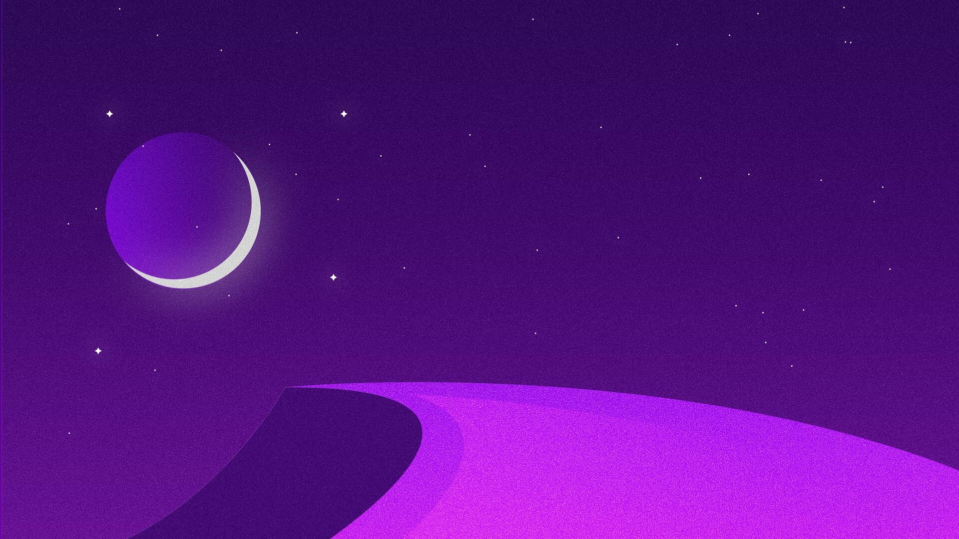 Top 23 Best Purple Minimalist Wallpapers For Desktop, PC, Laptop, Computer  [ 4k, HD ]