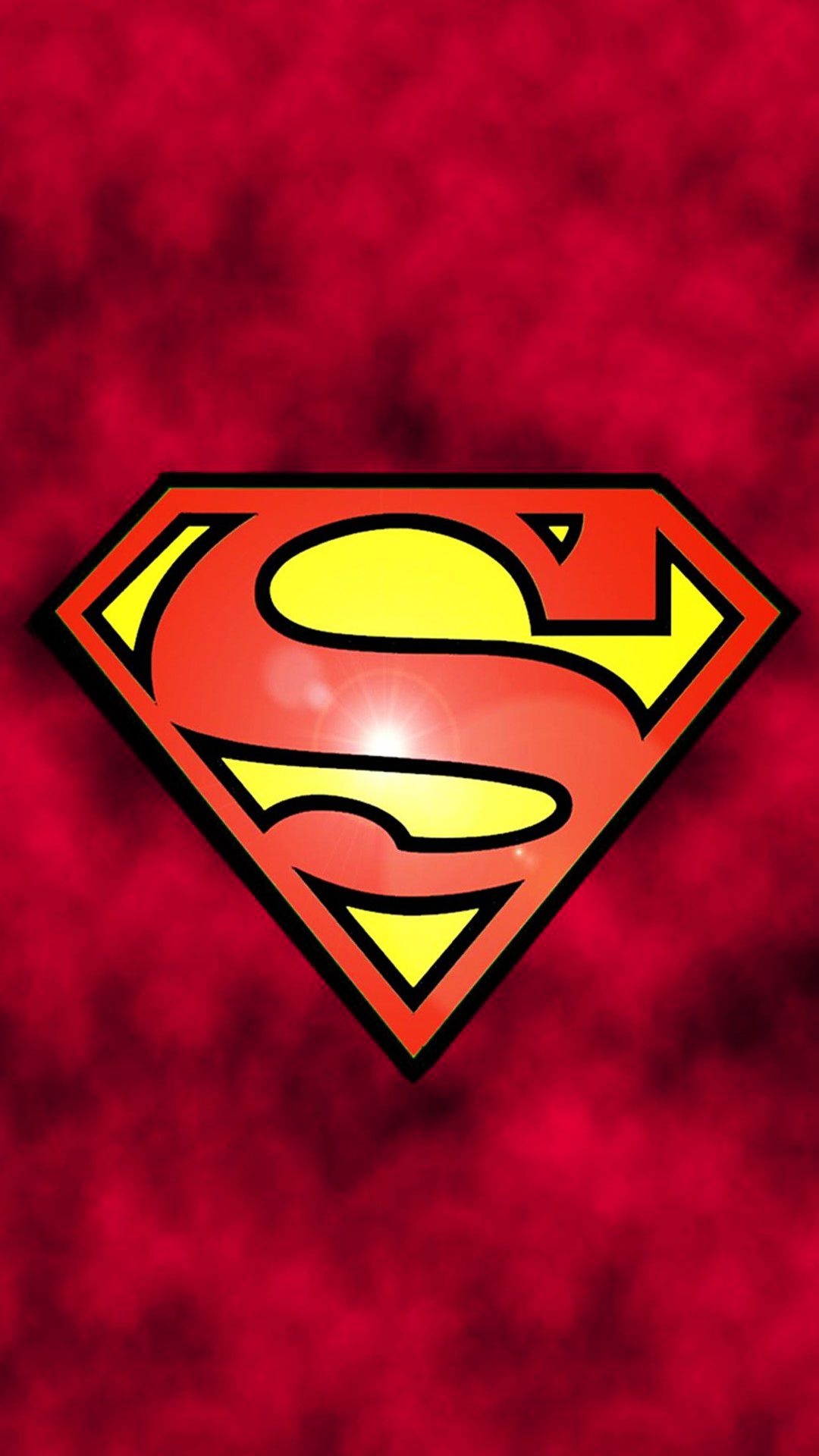 Superman Logo Mobile Wallpaper