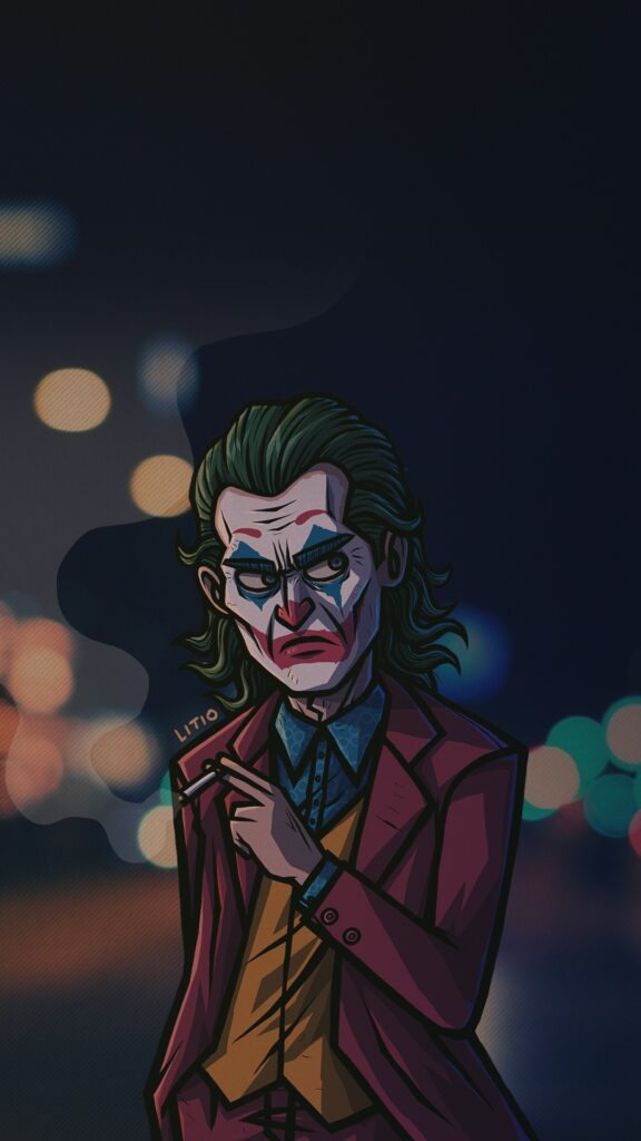 cartoon joker Wallpaper