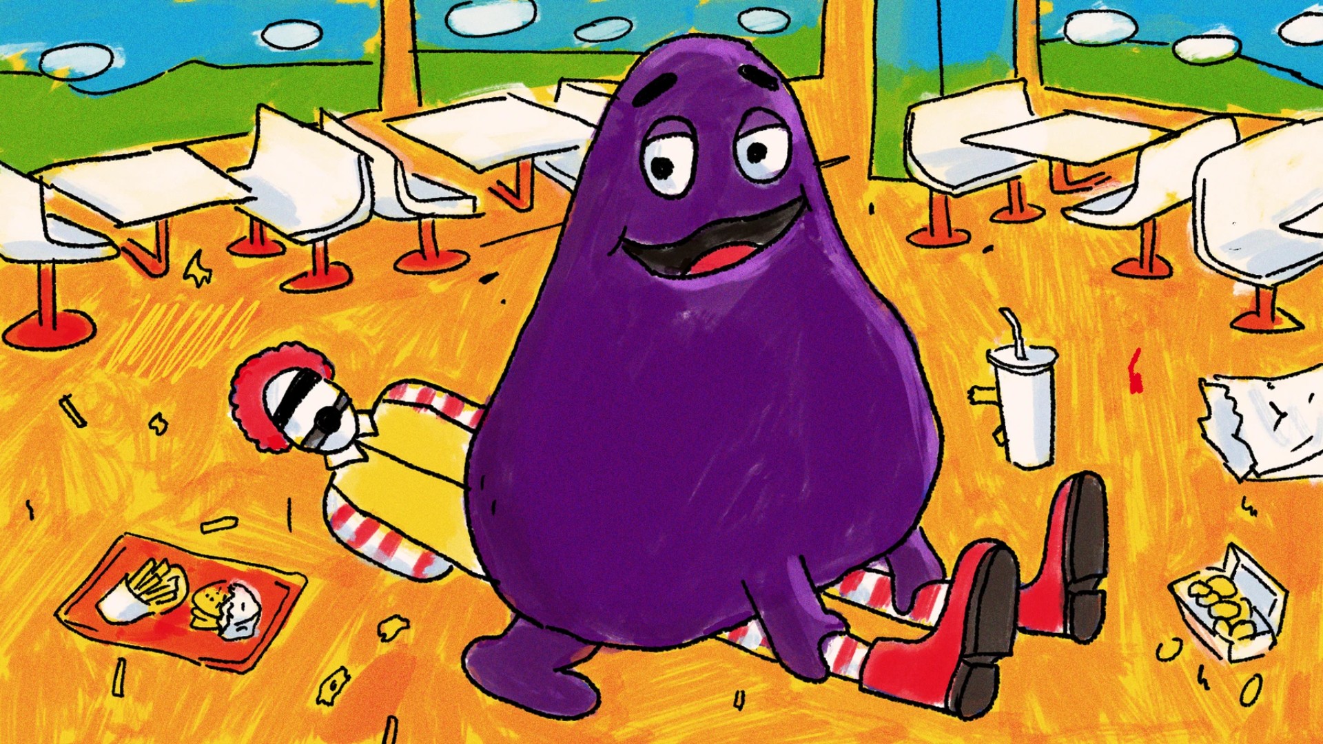 Grimace Background Images