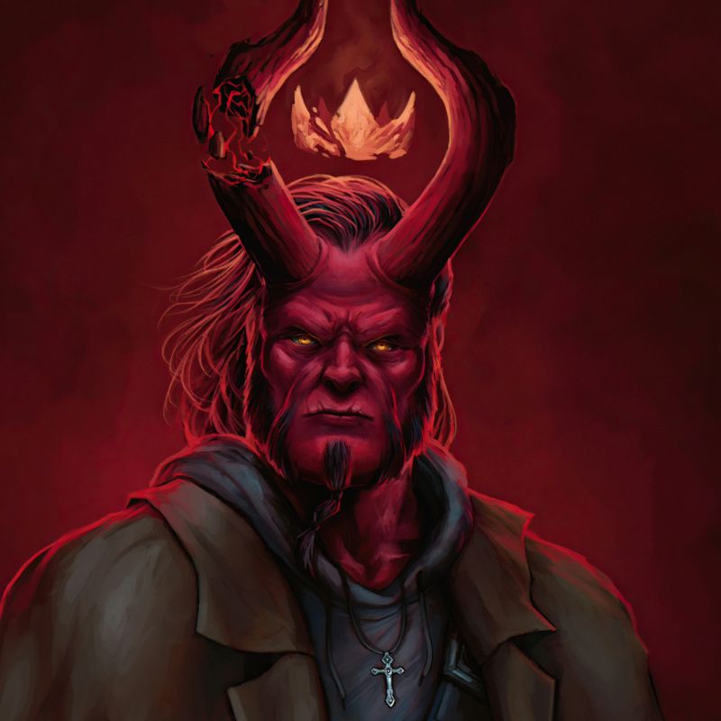 Hellboy Pfp for twitter