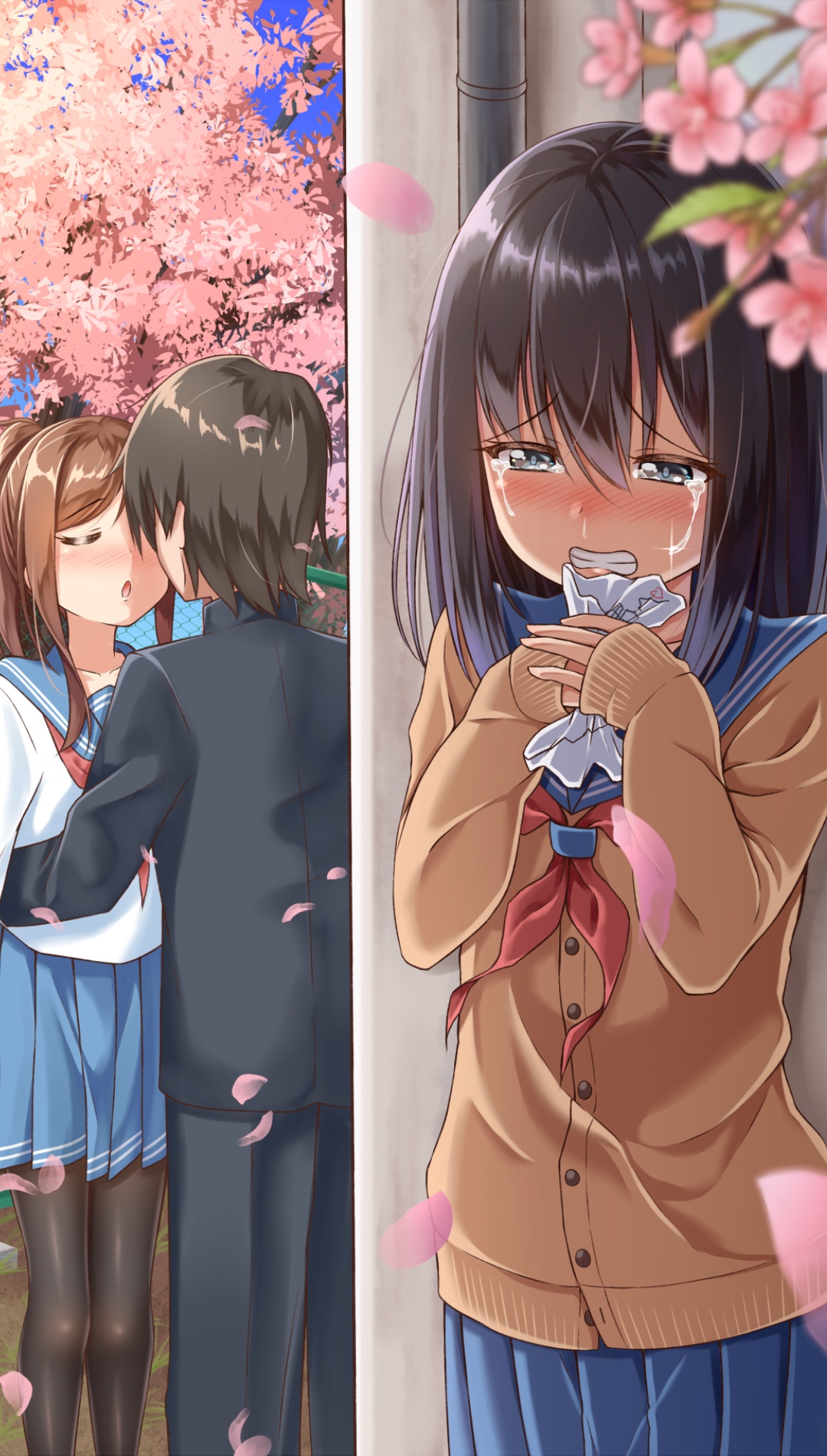 Sad Crying Anime Girl Photos