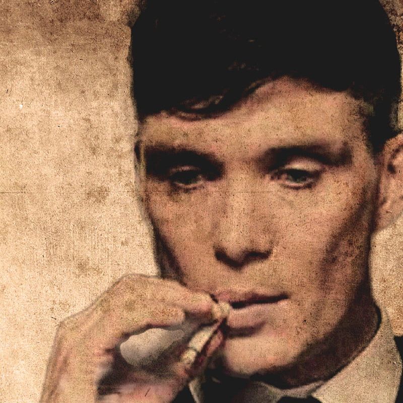 Thomas Shelby Smoking Profile Pic