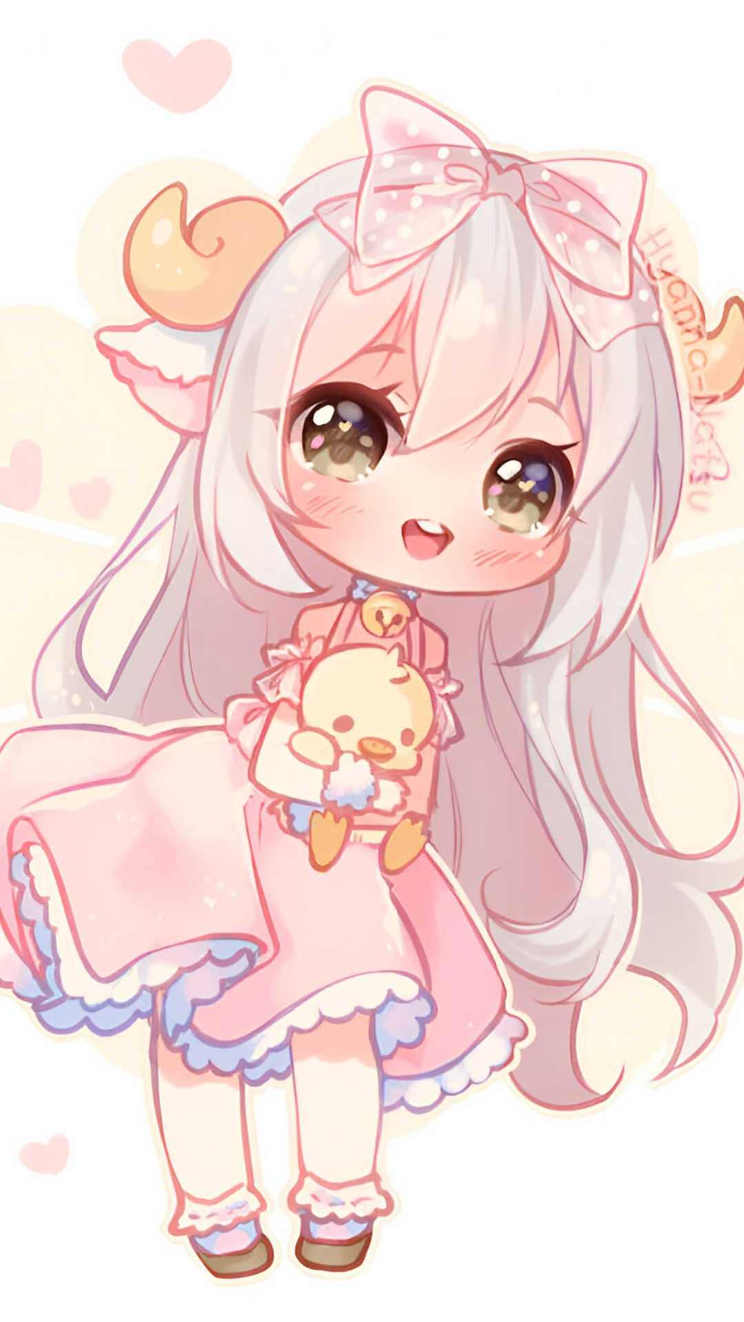 𝗶𝗰𝗼𝗻  Anime art beautiful, Chibi anime kawaii, Cute anime wallpaper