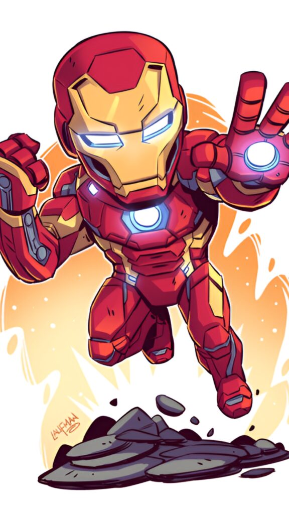 Best Iron Man Chibi Wallpaper