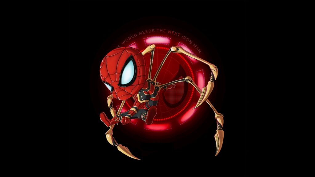 Chibi Spider Man Background Images