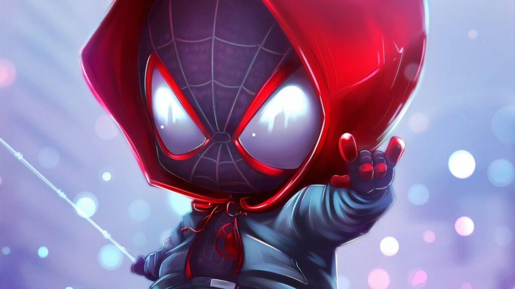 Chibi Spider Man Background Photos