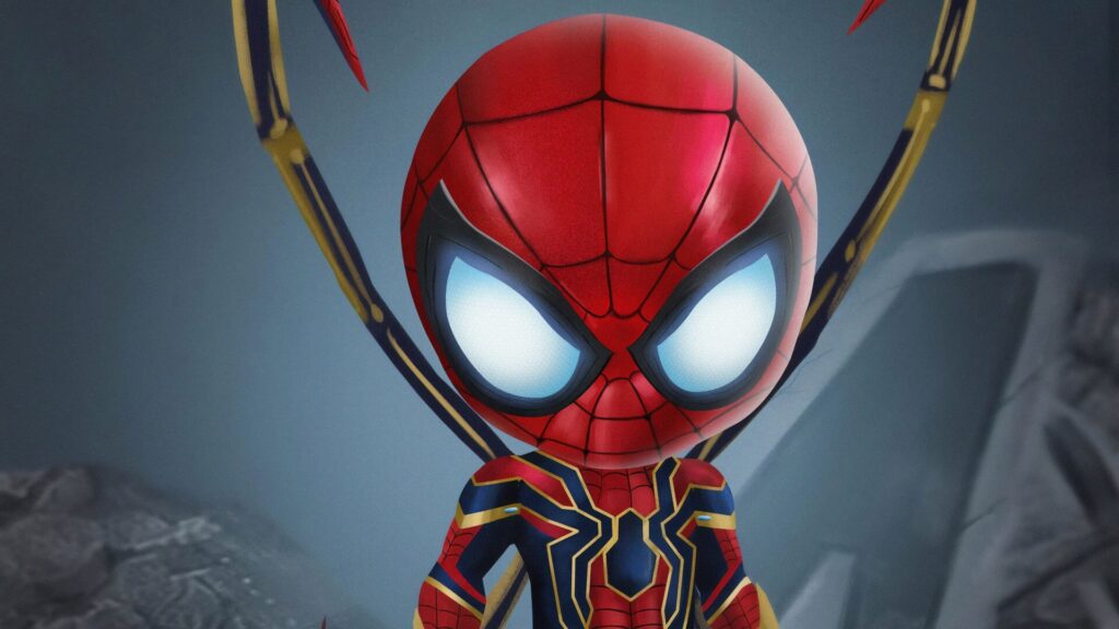 Chibi Spider Man PC Wallpaper