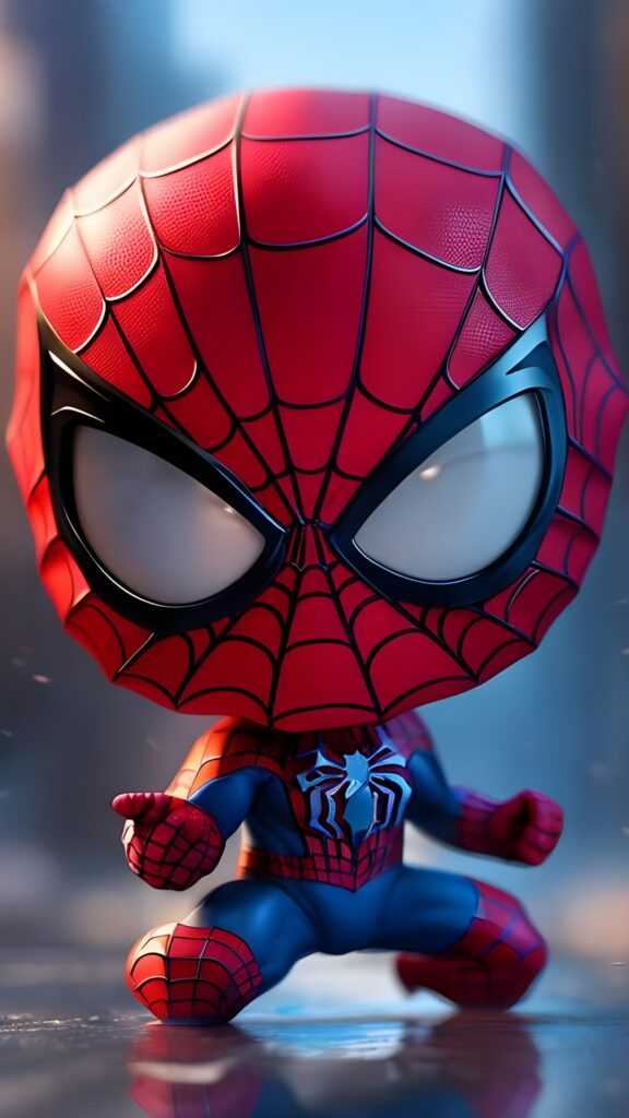 Chibi Spider Man Wallpaper