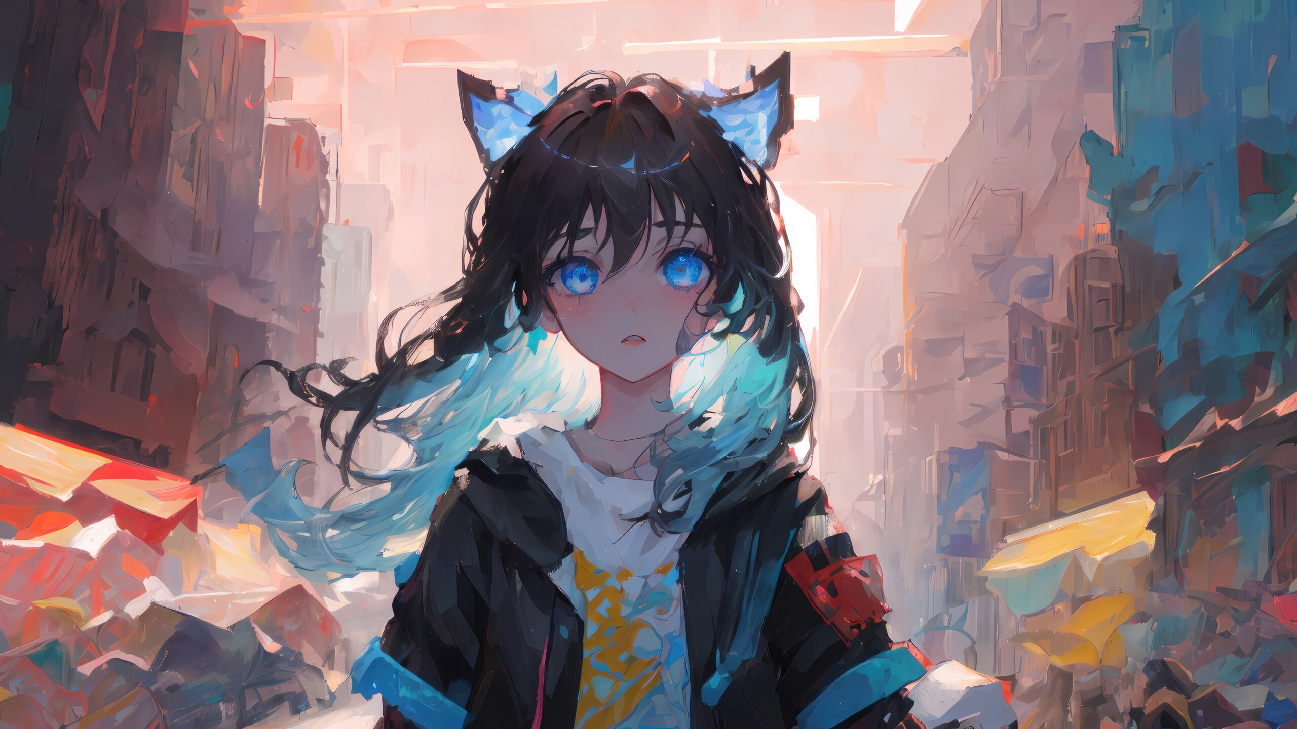Cute Anime Girl Desktop Wallpaper