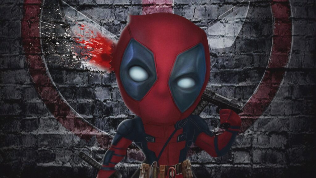 Deadpool Chibi Wallpaper 1920x1080