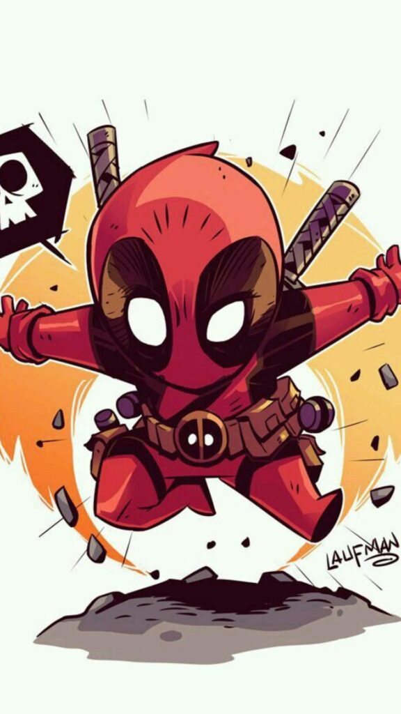 Deadpool Chibi Wallpaper 2023