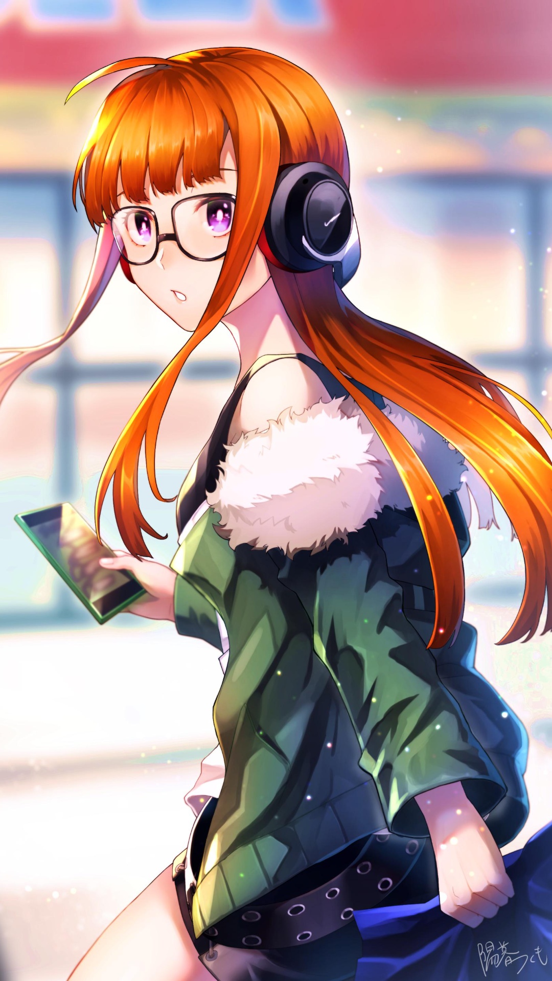 Futaba Sakura Android Wallpaper