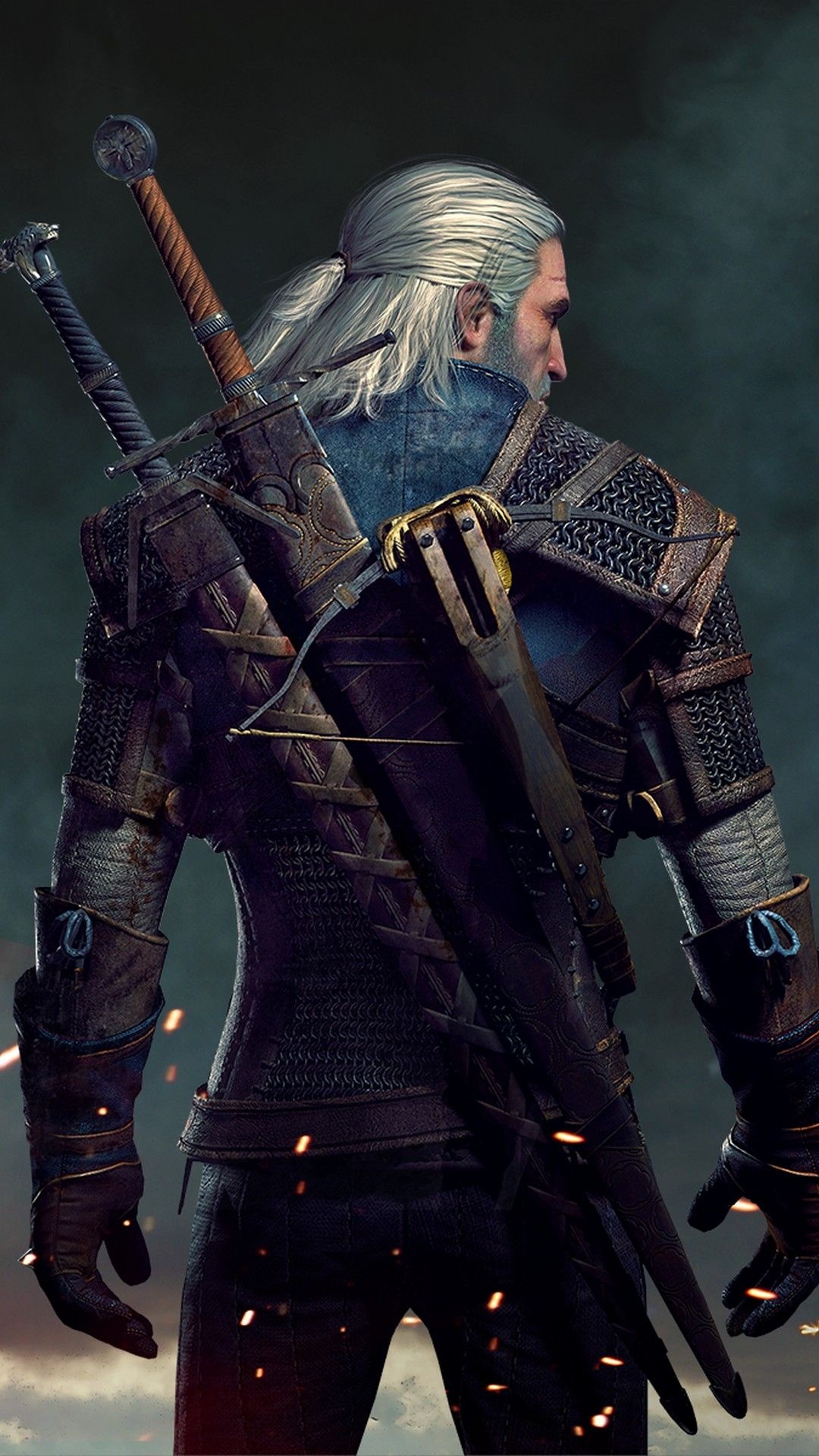 Geralt of Rivia Mobile Wallpaper