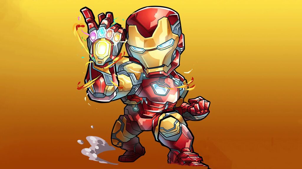 Iron Man Chibi Computer Wallpaper