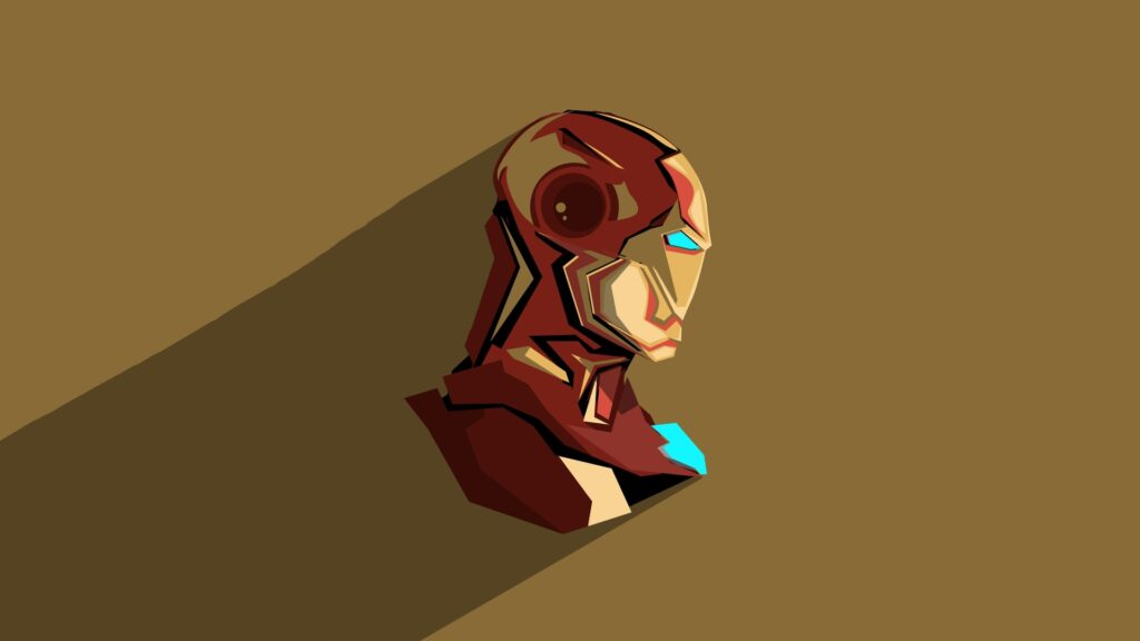 Iron Man Chibi Wallpaper 4k