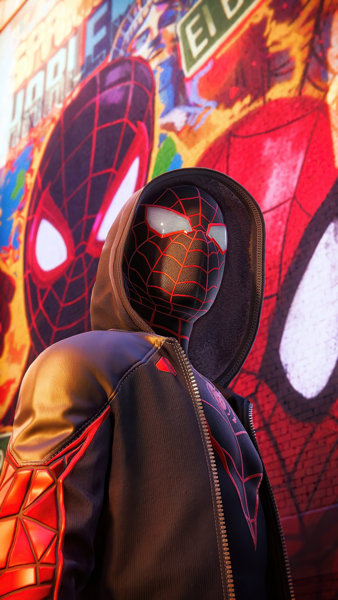 Miles Morales HD Wallpaper For iPhone