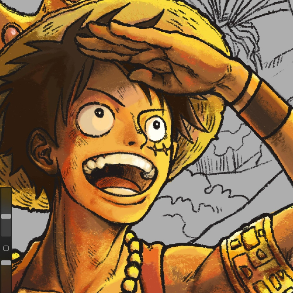 One pece Monkey D Luffy Pfp for discord