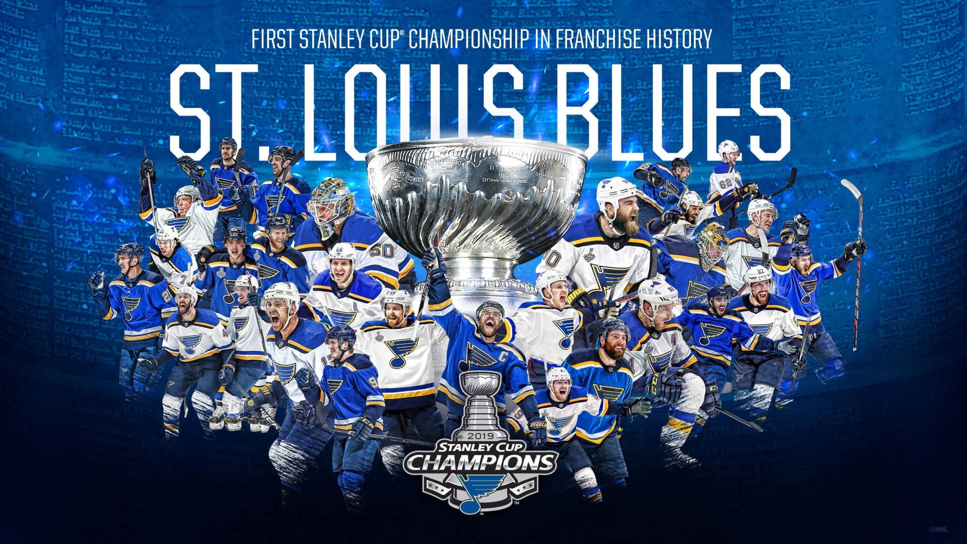 St. Louis Blues - Wallpaper Wednesday, All-Star style 🤩