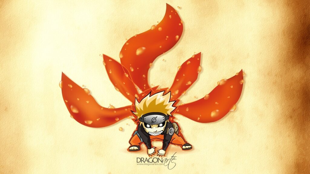 Wallpaper Naruto Chibi