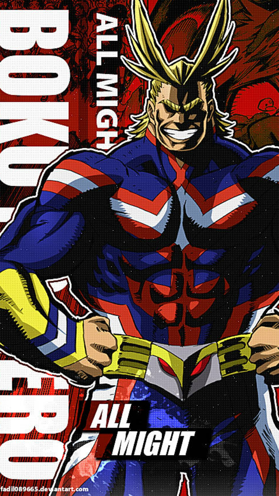 All Might Android Wallpaper 4k