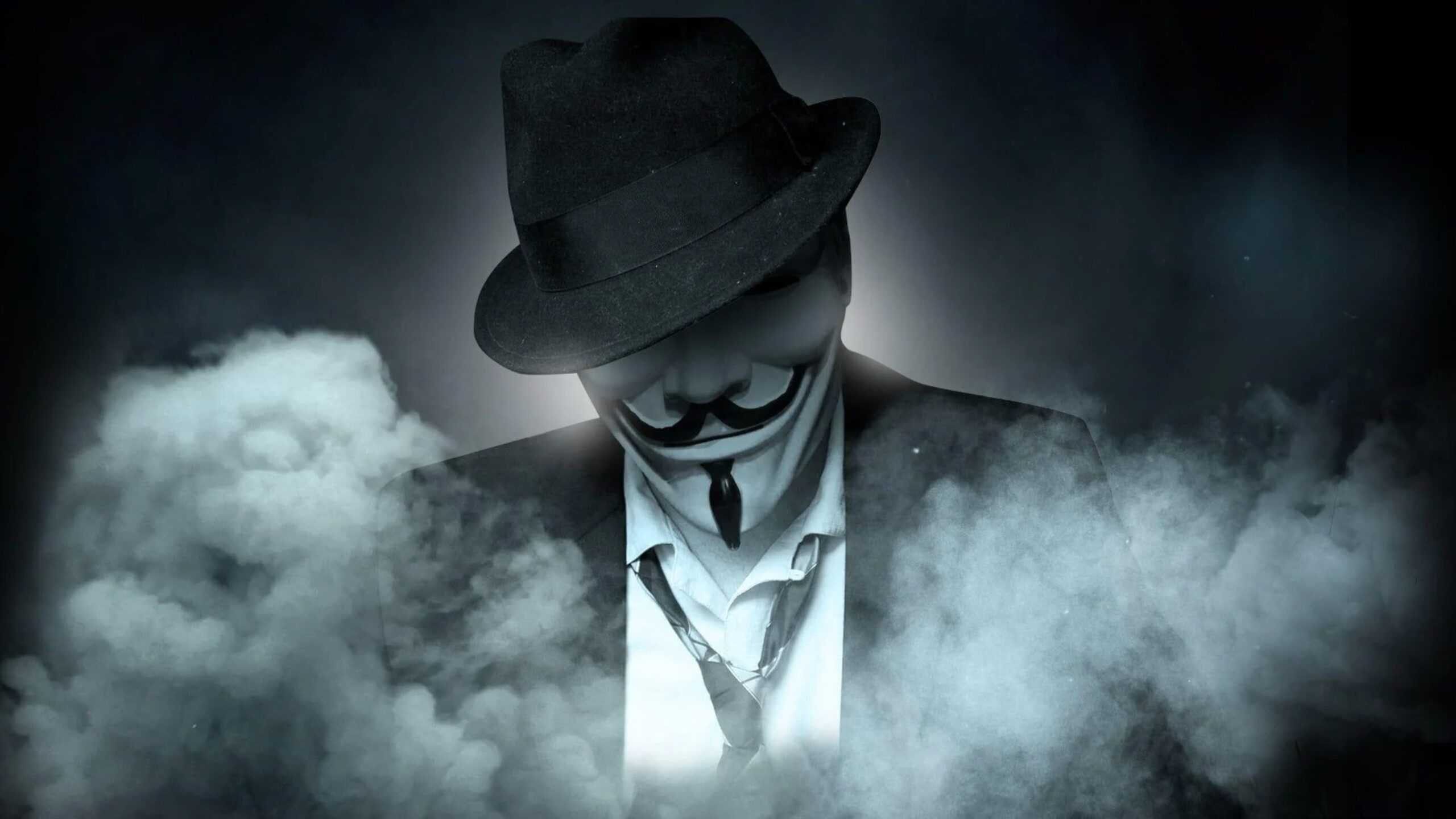Anonymous Hacker Laptop Wallpaper
