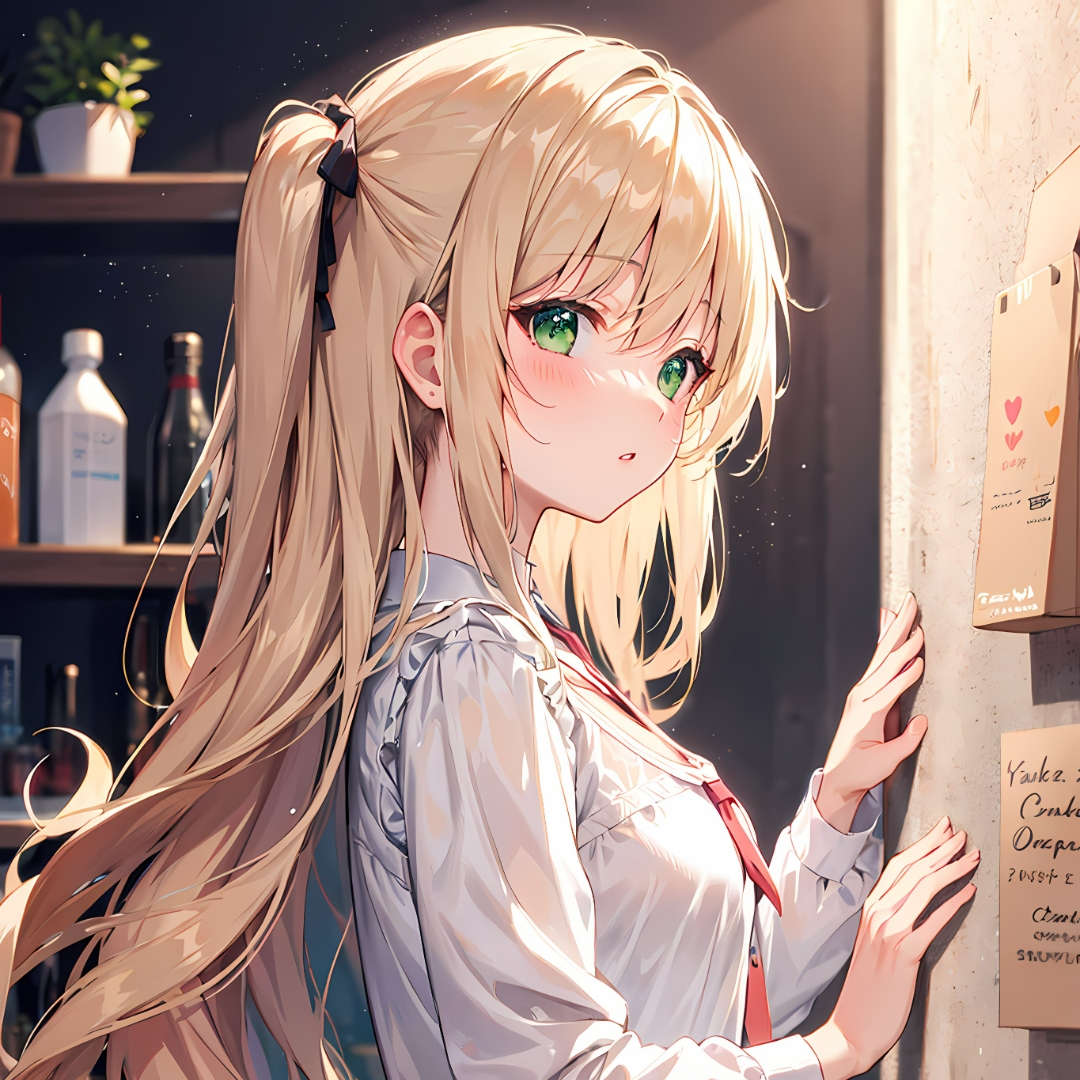Beautiful Anime Girl Profile Image