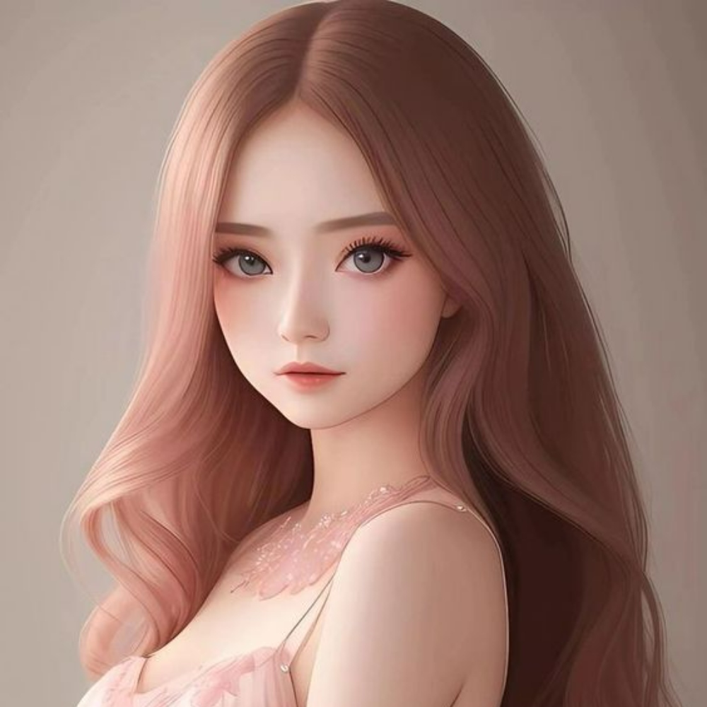Beautiful Anime Girl Profile Photo