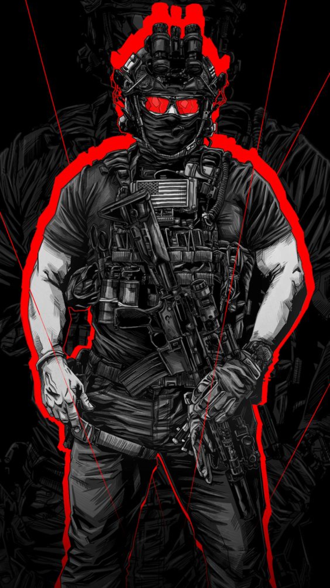 Black Commando Wallpaper Images