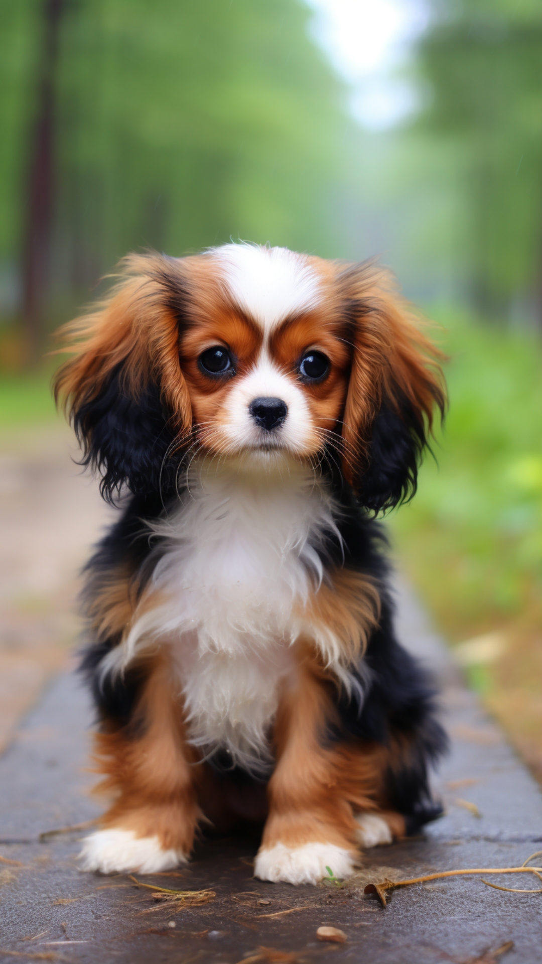 Charles Spaniel Dog Android Wallpapers