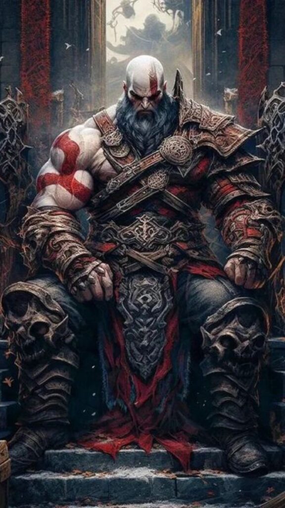 Cool God of War Mobile Wallpaper