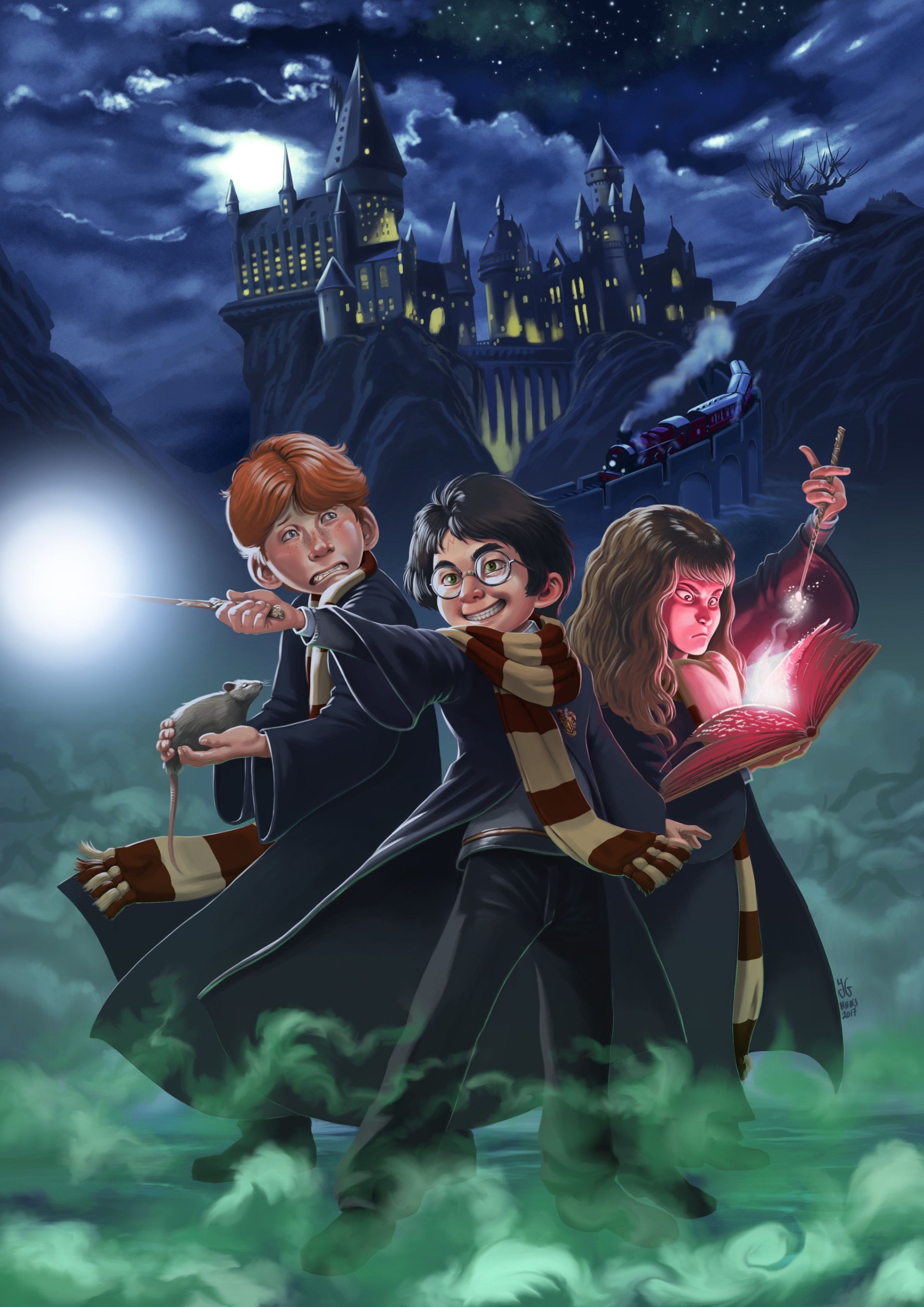 HD wallpaper of Harry Potter