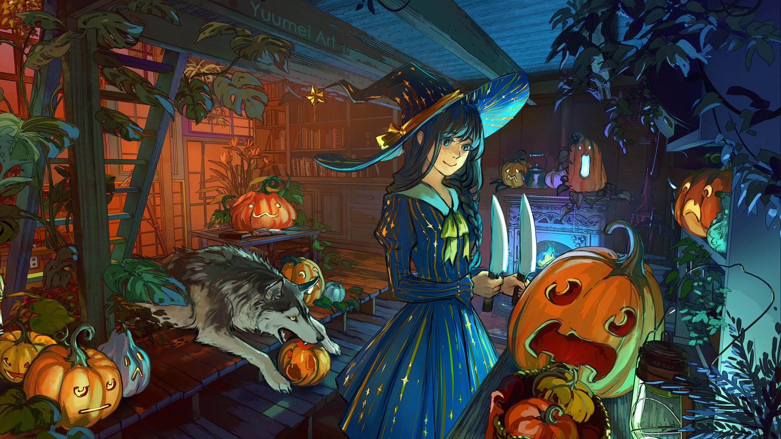 Halloween Anime Backgrounds PC