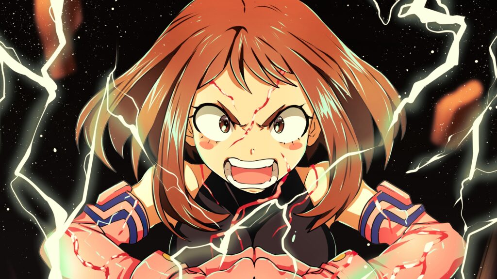 Ochaco Uraraka 4k Wallpaper