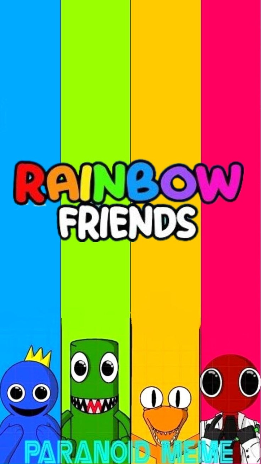 Rainbow Friends Cyan Wallpapers - Wallpaper Cave