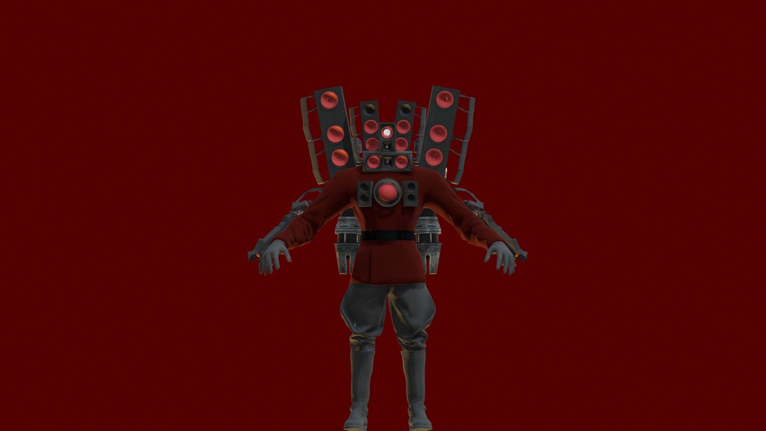 Titan Speaker Man Desktop Wallpaper