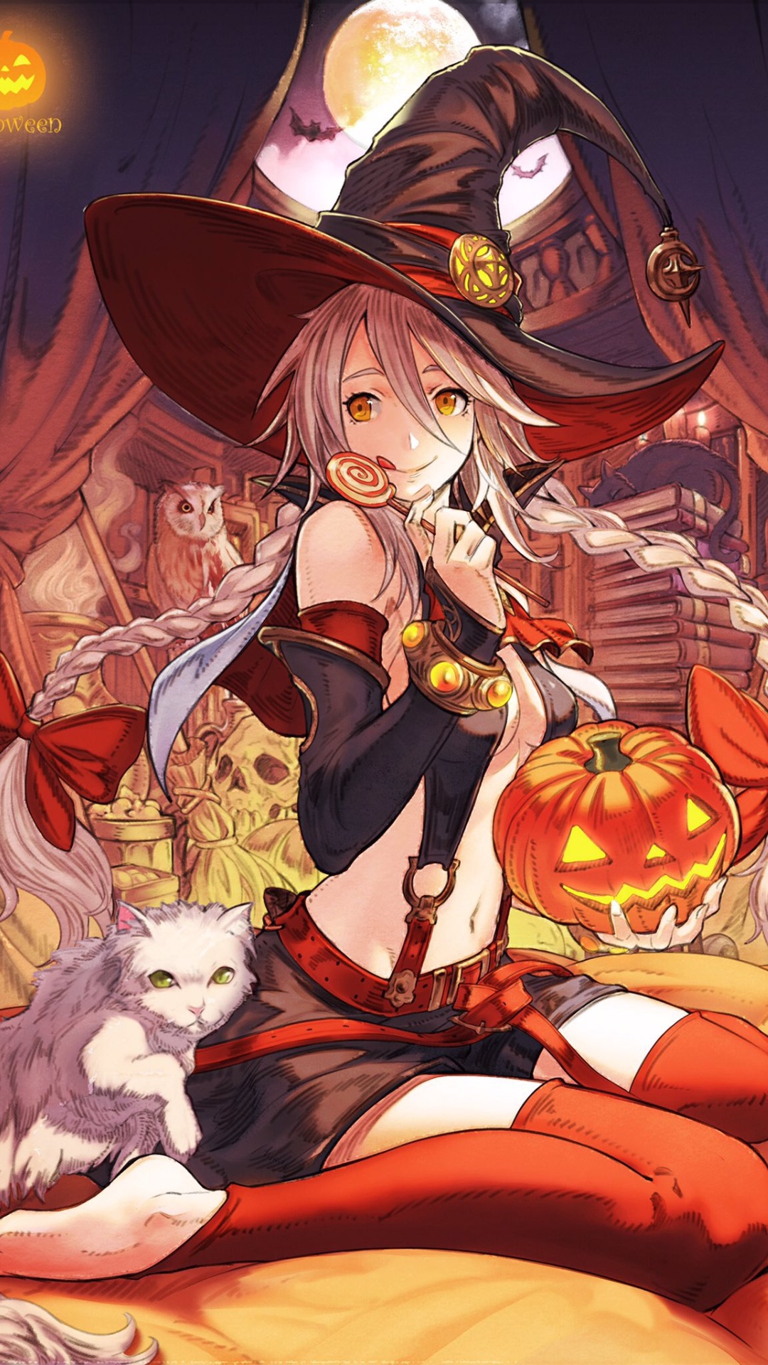 Wallpaper Halloween Anime