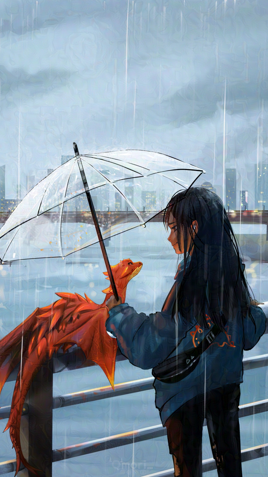 Anime Girl With Umbrella Pictures