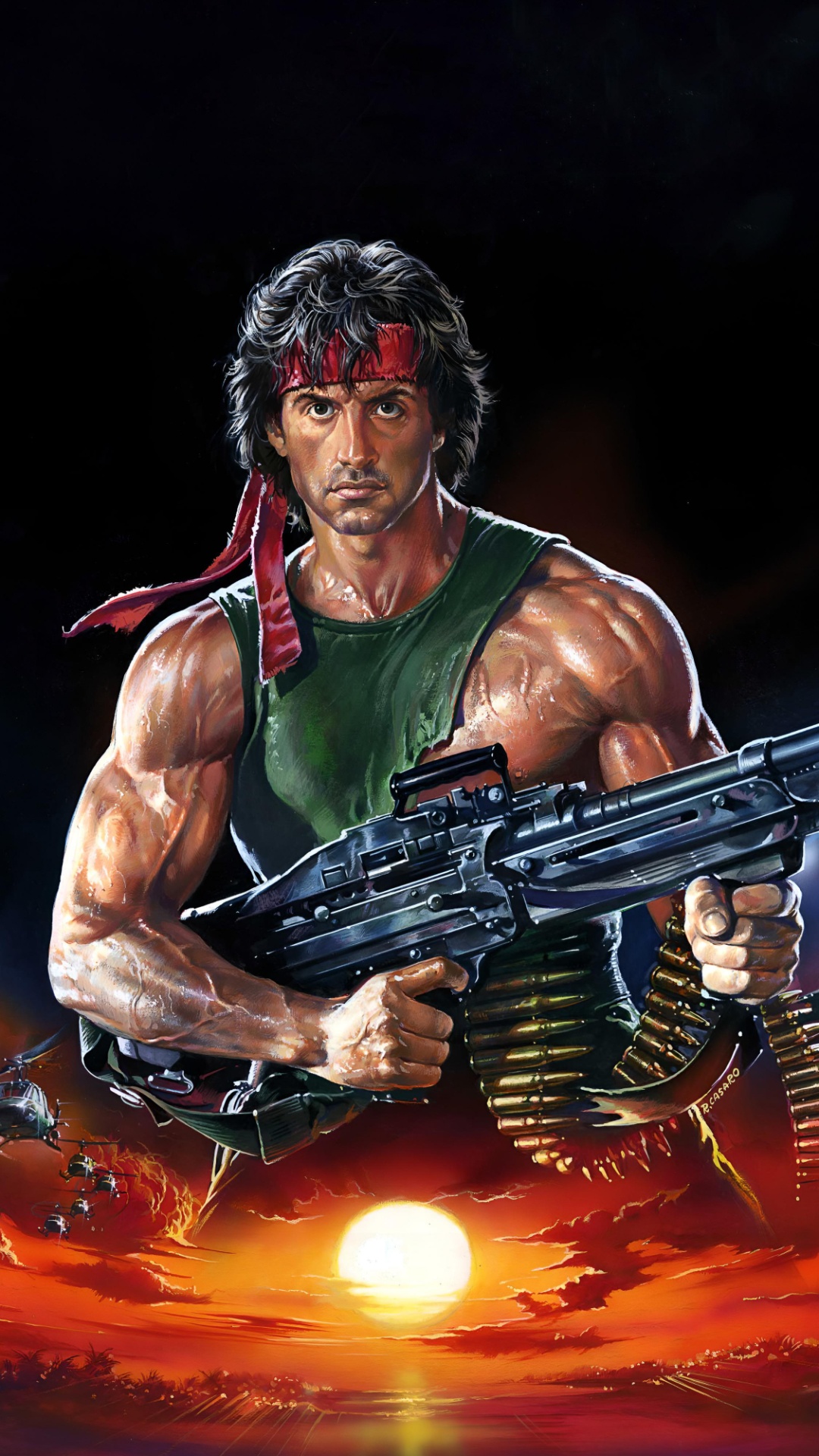 Sylvester Stallone Rambo Wallpaper