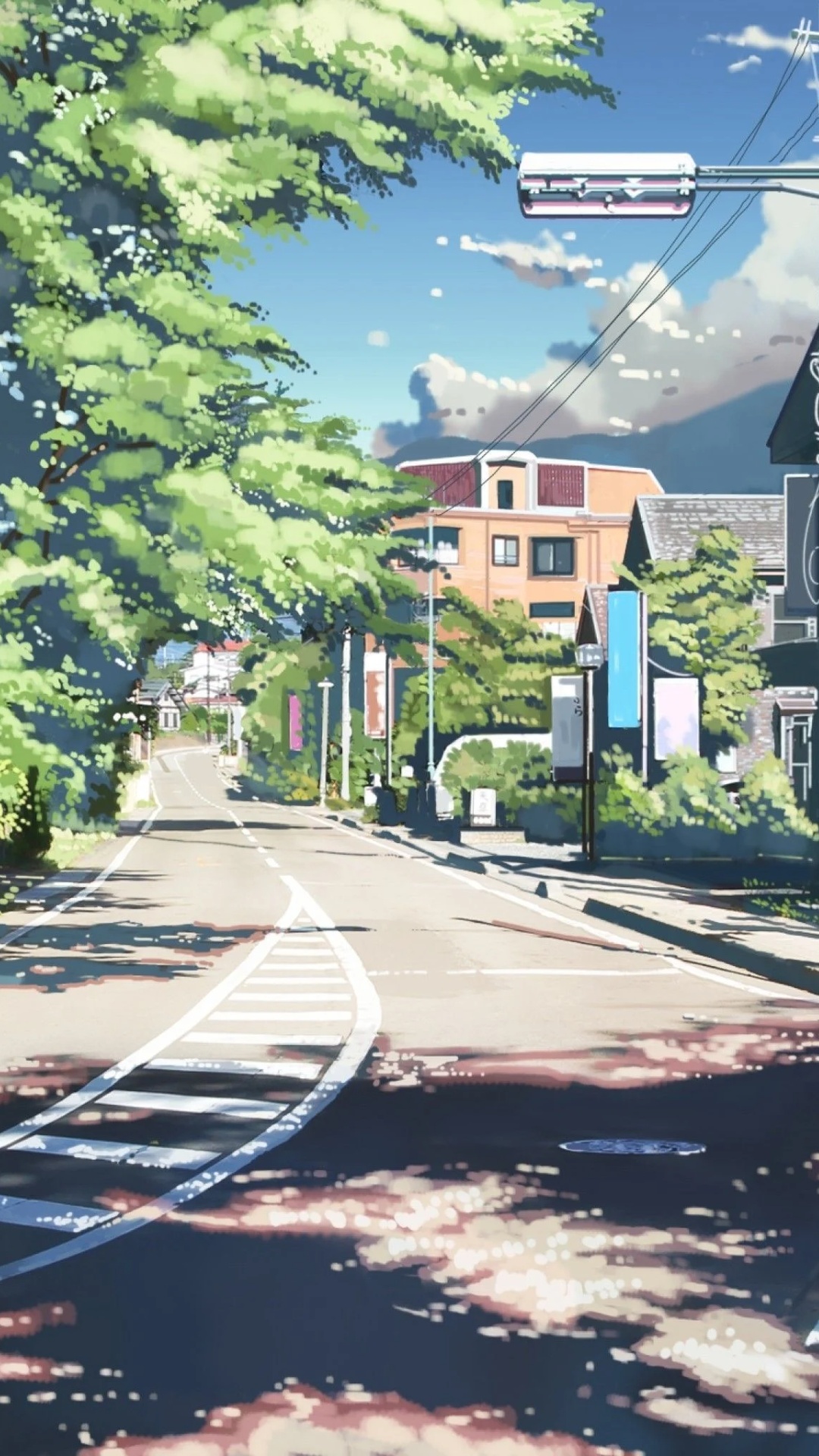 Wallpaper Anime Road