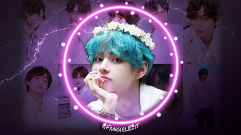 4k Cute BTS V Background For PC