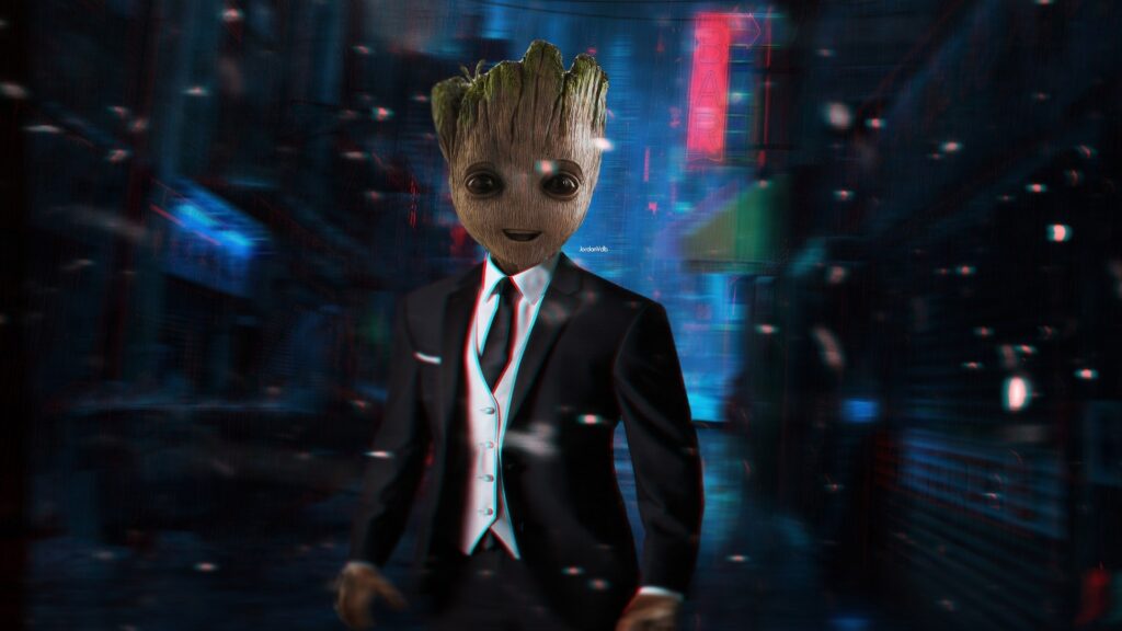 4k Groot Background For PC