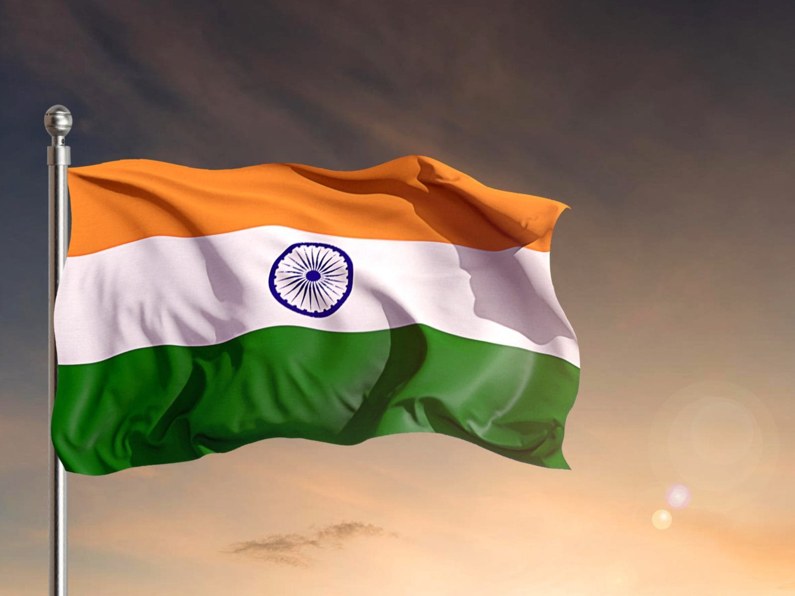 4k Indian Flag Background For PC