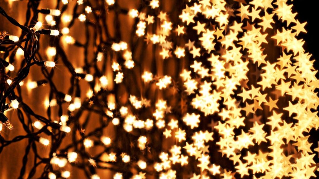 Christmas Lights 4k Wallpaper For PC