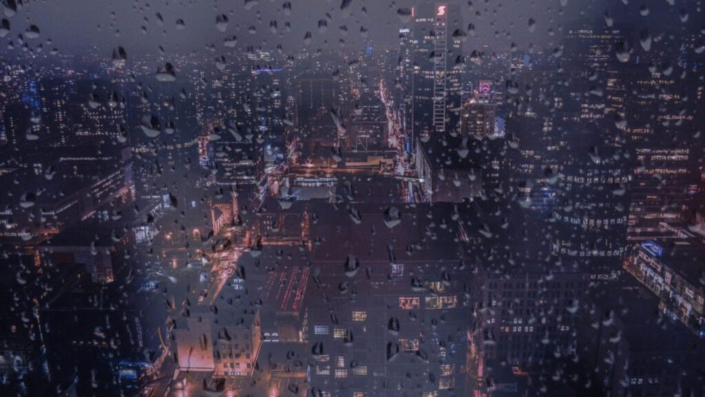 City Rain PC Backgrounds