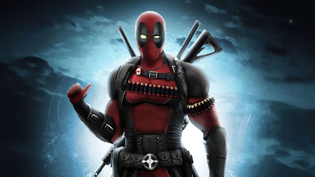 Cool Deadpool MacBook Wallpaper