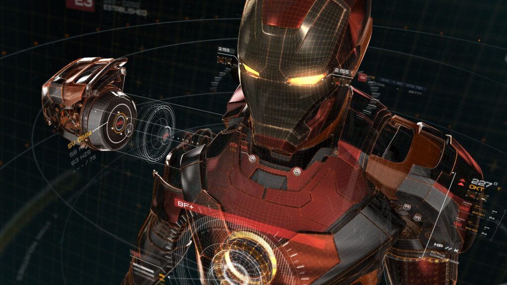 Cool Iron Man MacBook Wallpaper