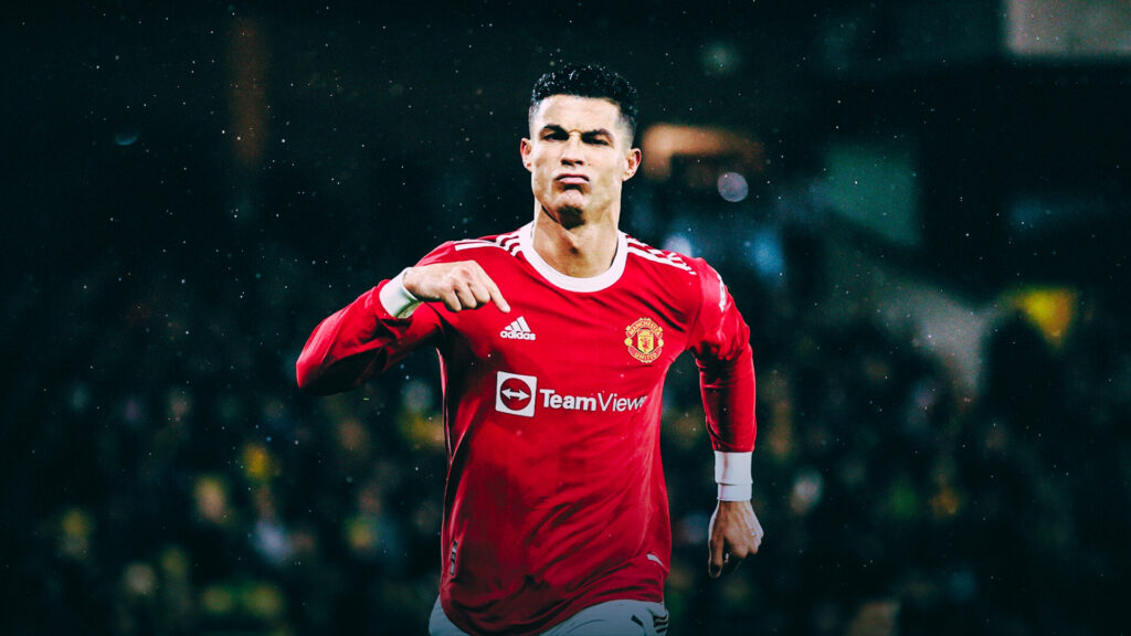 Cristiano Ronaldo Manchester United Desktop Wallpaper