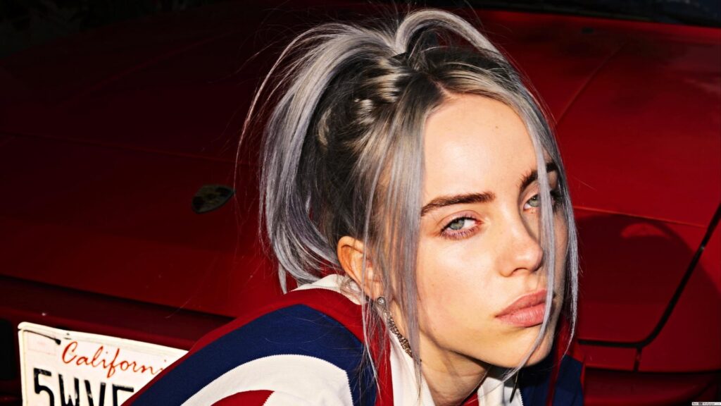 Cute Billie Eilish PC Wallpaper