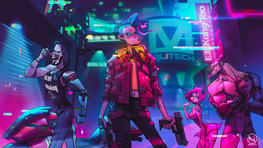 Cyberpunk 2077 Desktop Wallpaper